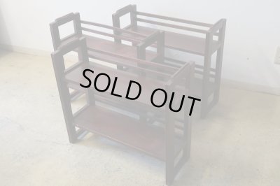 画像3: ヴィンテージ 3段スタッキングシェルフ 本棚