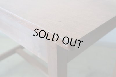 画像9: ヴィンテージ 木味良い平机