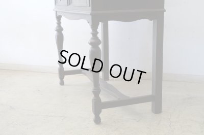 画像7: ヴィンテージ オーク材のライティングビューロー