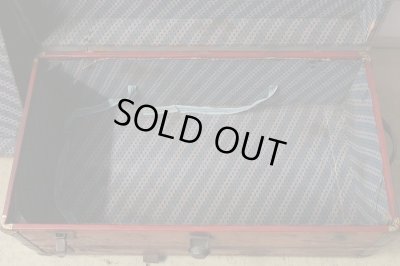 画像6: アンティーク トランク 赤 松屋