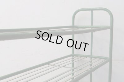 画像10: ヴィンテージ キャスター付のアイアンシェルフ ラック