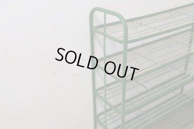 画像4: ヴィンテージ キャスター付のアイアンシェルフ ラック