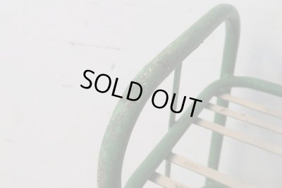 画像9: ヴィンテージ キャスター付のアイアンシェルフ ラック