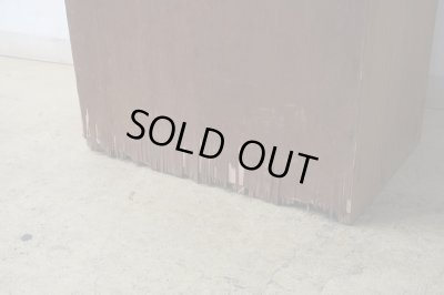 画像10: アンティーク 乾いた木肌の収納棚 シェルフ