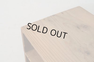 画像6: アンティーク 乾いた木肌の収納棚 シェルフ