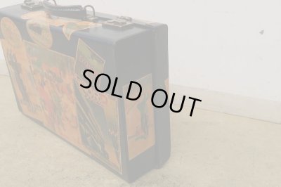 画像5: ヴィンテージ 古い三越のトランク ネイビー