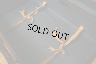 画像16: ヴィンテージ 古い三越のトランク ネイビー