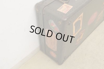 画像10: ヴィンテージ 古い三越のトランク 深緑