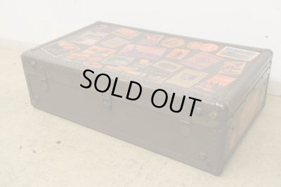 画像4: ヴィンテージ 古い三越のトランク 深緑