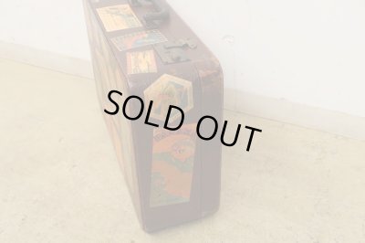 画像9: ヴィンテージ 古い三越のトランク ブラウン