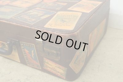 画像7: ヴィンテージ 古い三越のトランク ブラウン