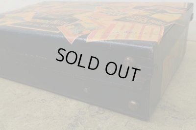 画像4: ヴィンテージ 古い三越のトランク ネイビー