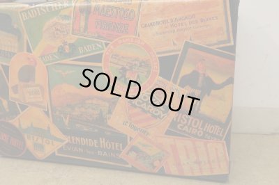 画像11: ヴィンテージ 古い三越のトランク ネイビー