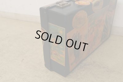 画像6: ヴィンテージ 古い三越のトランク ネイビー