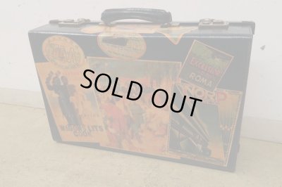 画像7: ヴィンテージ 古い三越のトランク ネイビー