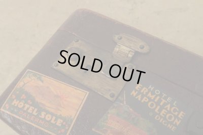 画像13: ヴィンテージ 古い三越のトランク ブラウン