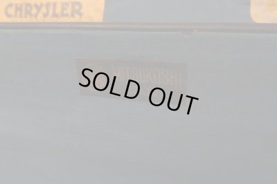 画像13: ヴィンテージ 古い三越のトランク ネイビー