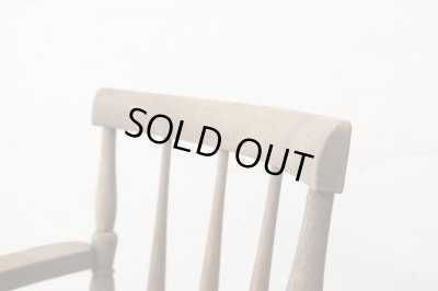 画像7: アンティーク ナラ材の子供椅子 チャイルドチェア