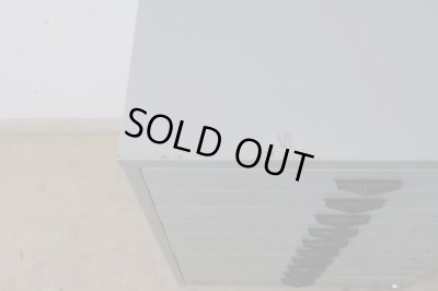 画像12: ヴィンテージ スチール製書類棚 A4小引出し