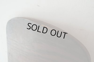 画像11: アンティーク 桜の突板フレームのミラー 鏡