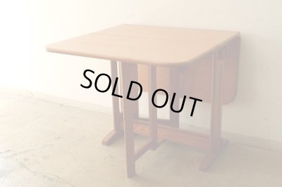 画像5: ヴィンテージ パイン材のバタフライテーブル