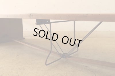 画像10: アンティーク 三越製の折りたたみテーブル