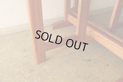 画像12: ヴィンテージ パイン材のバタフライテーブル