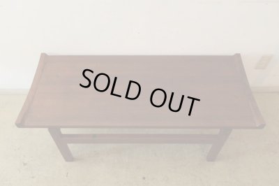 画像3: 北欧デザイン チーク材のローテーブル