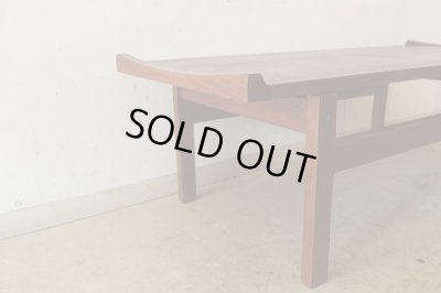 画像5: 北欧デザイン チーク材のローテーブル