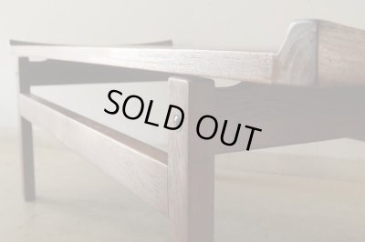 画像10: 北欧デザイン チーク材のローテーブル