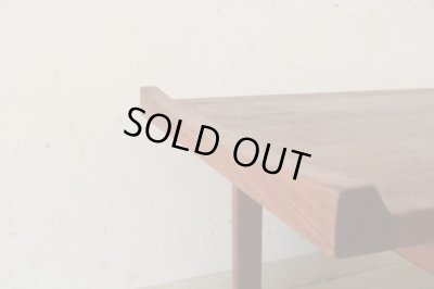 画像7: 北欧デザイン チーク材のローテーブル