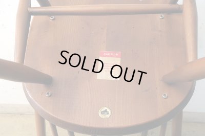 画像15: 英国ヴィンテージ ERCOL アーコール フープバックチェア 椅子 (1)