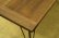 画像8: 古い裁ち板の鉄脚テーブル