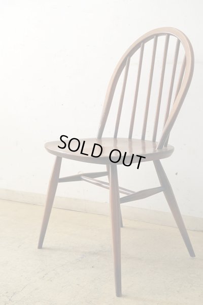 画像2: 英国ヴィンテージ ERCOL アーコール フープバックチェア 椅子 (2)