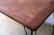 画像6: 古い裁ち板の鉄脚テーブル