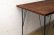 画像4: 古い裁ち板の鉄脚テーブル