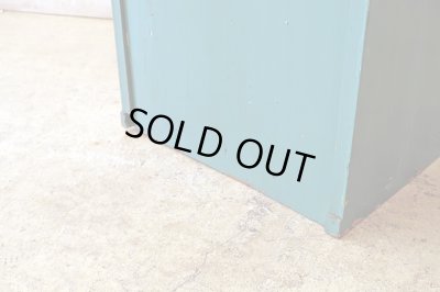 画像9: アンティーク エメラルドグリーンの６杯小引き出し A4サイズ