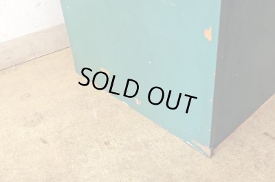 画像8: アンティーク エメラルドグリーンの６杯小引き出し A4サイズ