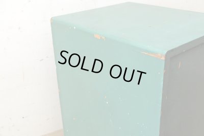 画像7: アンティーク エメラルドグリーンの６杯小引き出し A4サイズ