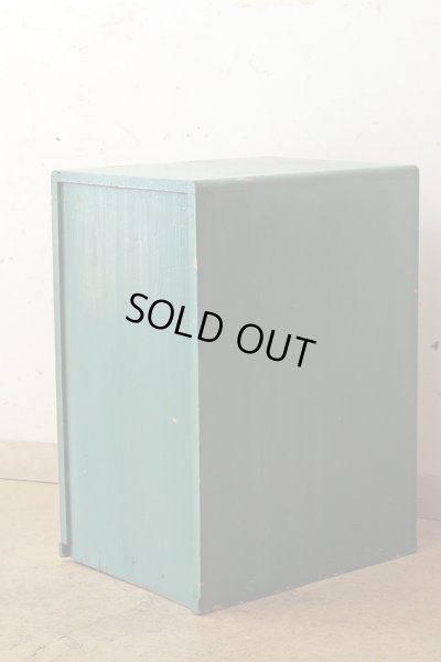 画像4: アンティーク エメラルドグリーンの６杯小引き出し A4サイズ