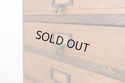 画像8: アンティーク 　１０杯引き出し チェスト A4収納