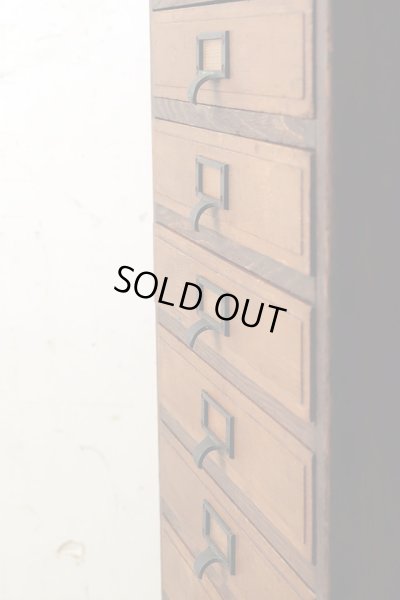 画像4: アンティーク 　１０杯引き出し チェスト A4収納