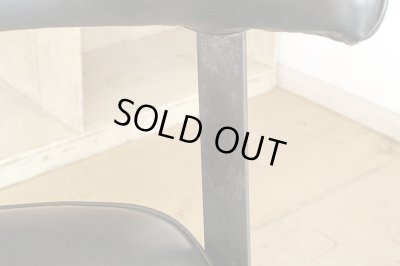 画像10: オールドマルニ 孔雀マーク メタルフレームのデスクチェア