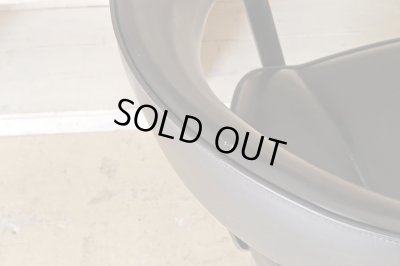 画像7: オールドマルニ 孔雀マーク メタルフレームのデスクチェア