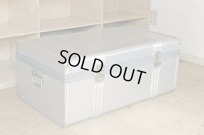画像3: ヴィンテージ 大型 アルミトランク 鍵付き "BANKOKU"