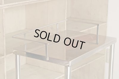 画像5: ヴィンテージ ステンレス製のサイドテーブル