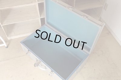 画像13: ヴィンテージ 大型 アルミトランク 鍵付き "BANKOKU"