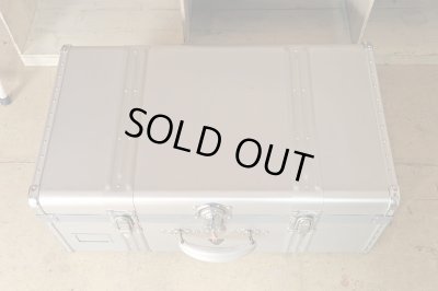 画像2: ヴィンテージ 大型 アルミトランク 鍵付き "BANKOKU"