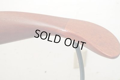 画像9: ヴィンテージ チーク材のアームチェア デスクチェア