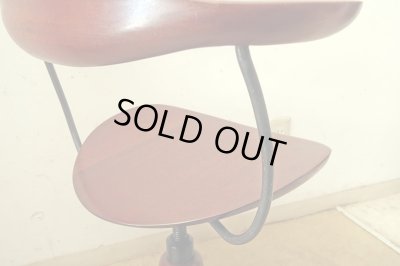 画像12: ヴィンテージ チーク材のアームチェア デスクチェア